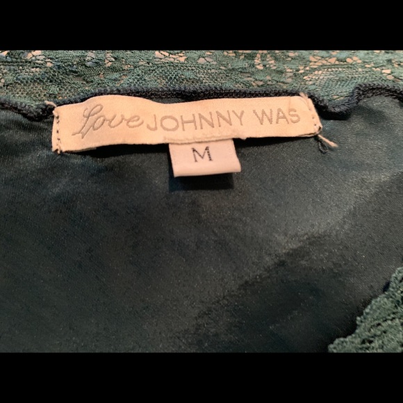 Johnny Was Love Top Silk slip Size M NWT - Picture 6 of 6